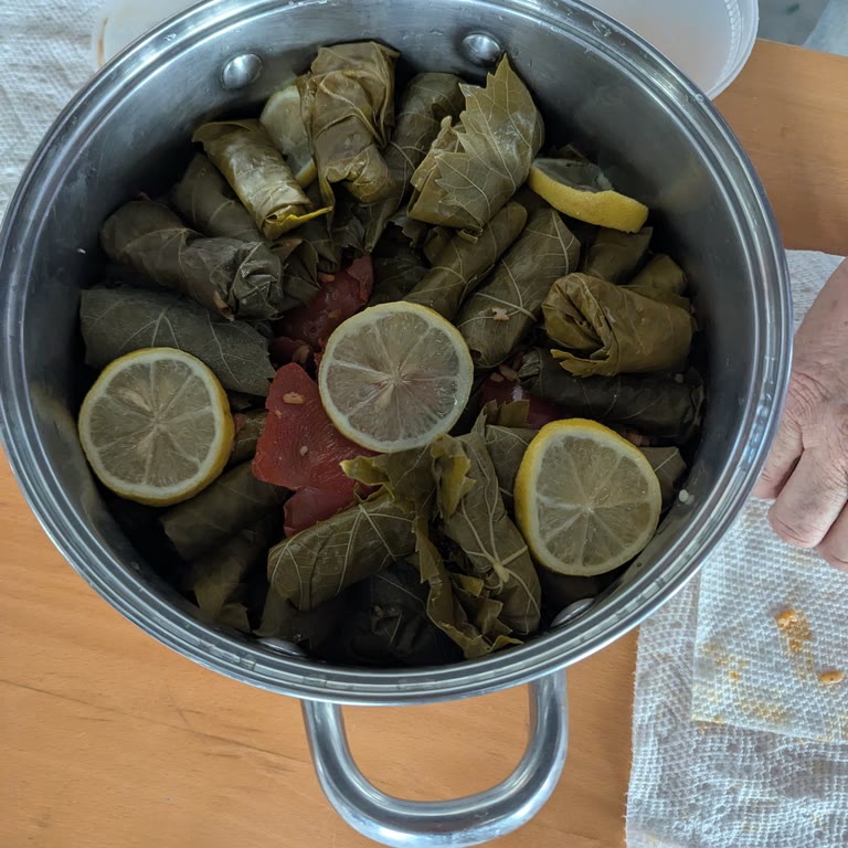 Dolma ready to cook